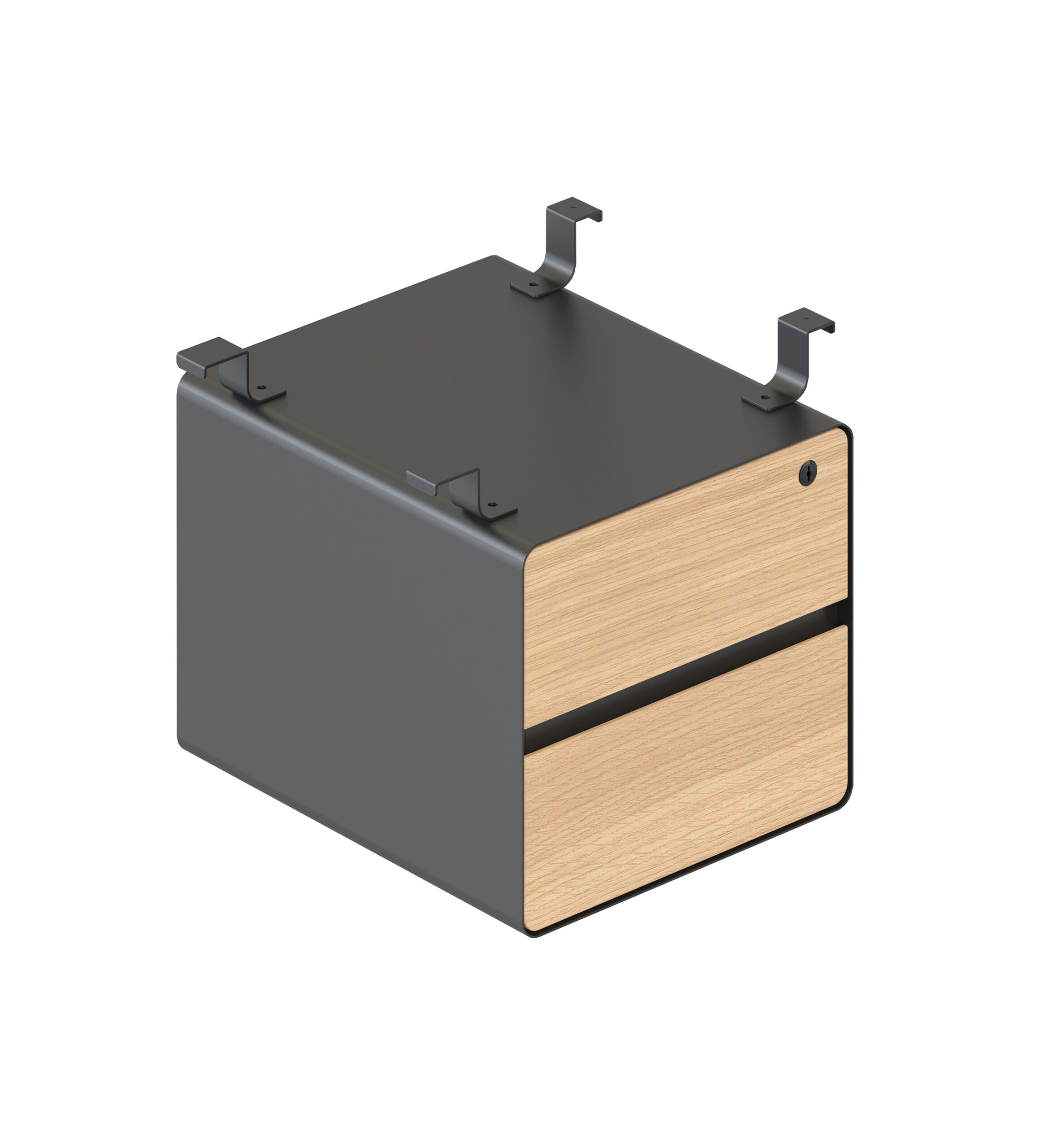 Desk Mounted Pedestal